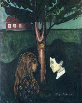 抽象的かつ装飾的 Painting - 目と目 1894 エドヴァルド・ムンク 表現主義
